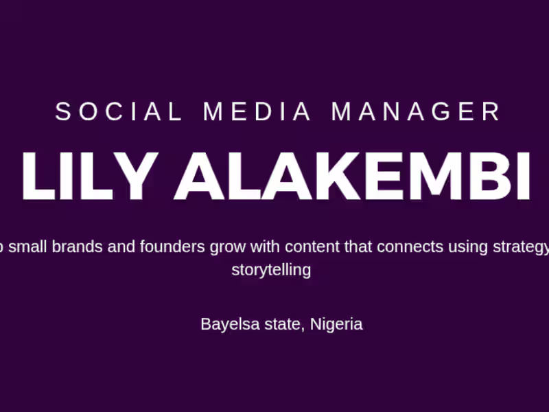Cover image for Get a creative, results driven Social media manager 