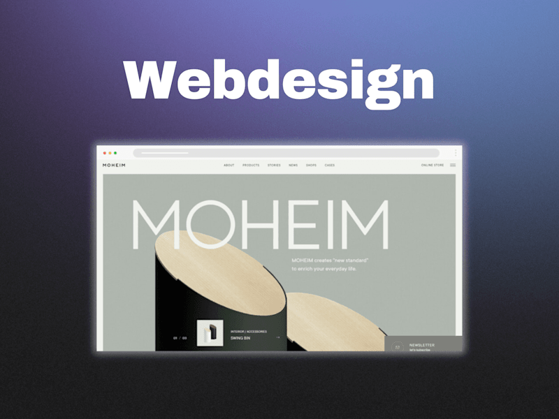 Cover image for Futuristic Web Design for any Buisness