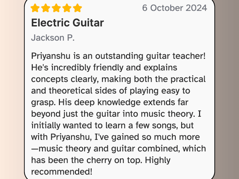 Cover image for Online Guitar Lessons