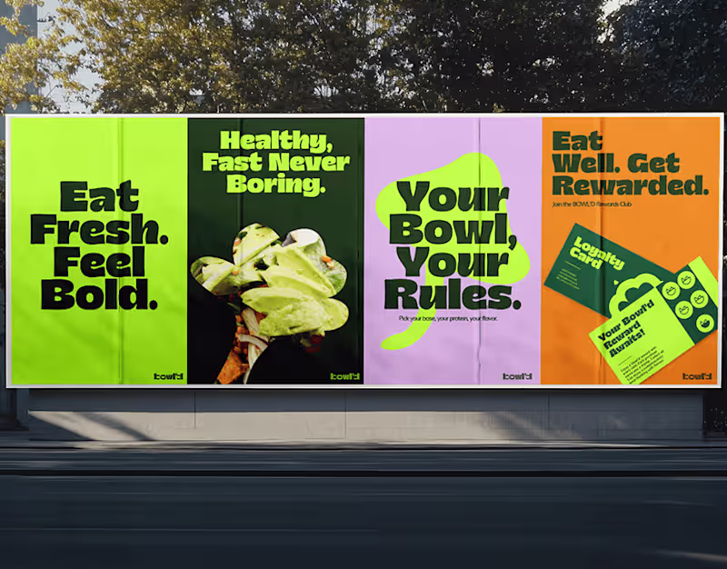 Cover image for Bowl'd Visual Identity