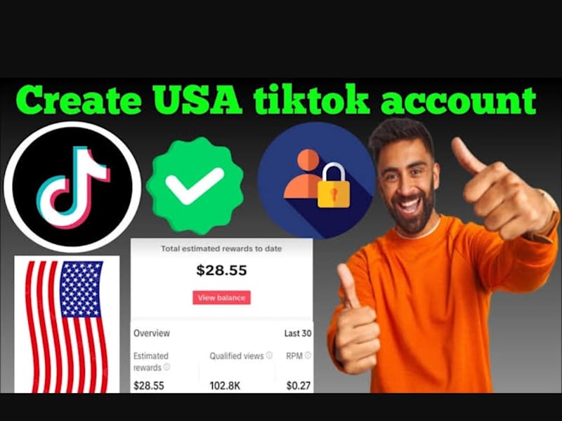 Cover image for TikTok USA Account Creater 