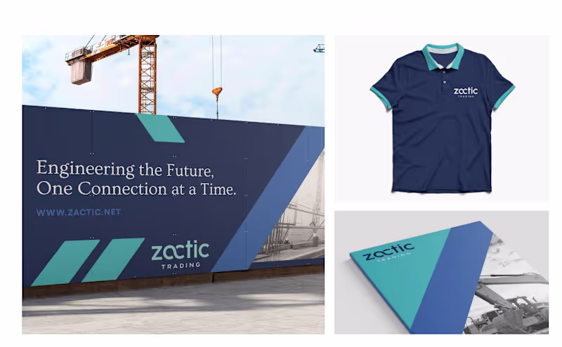 Cover image for Zactic Trading Rebranding Project