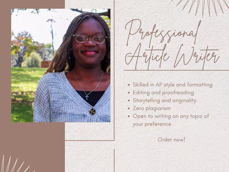 Cover image for I will write blog posts for your website.