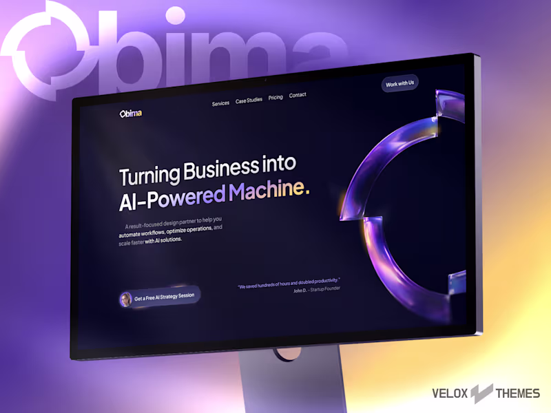 Cover image for AI Automation Agency Framer Development