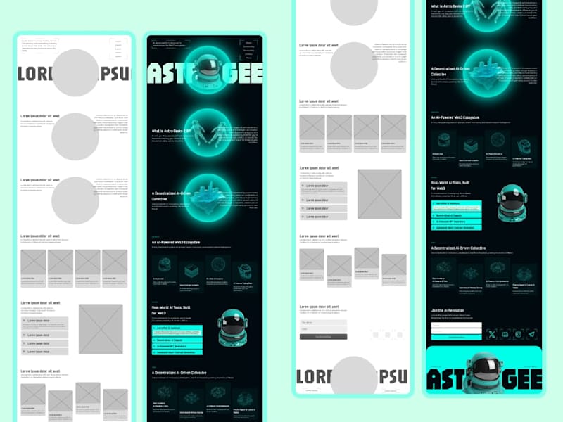 Cover image for Multi-page website design and development