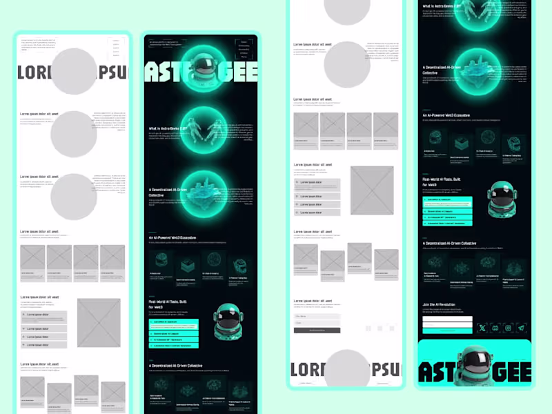 Cover image for Multi-page website design and development