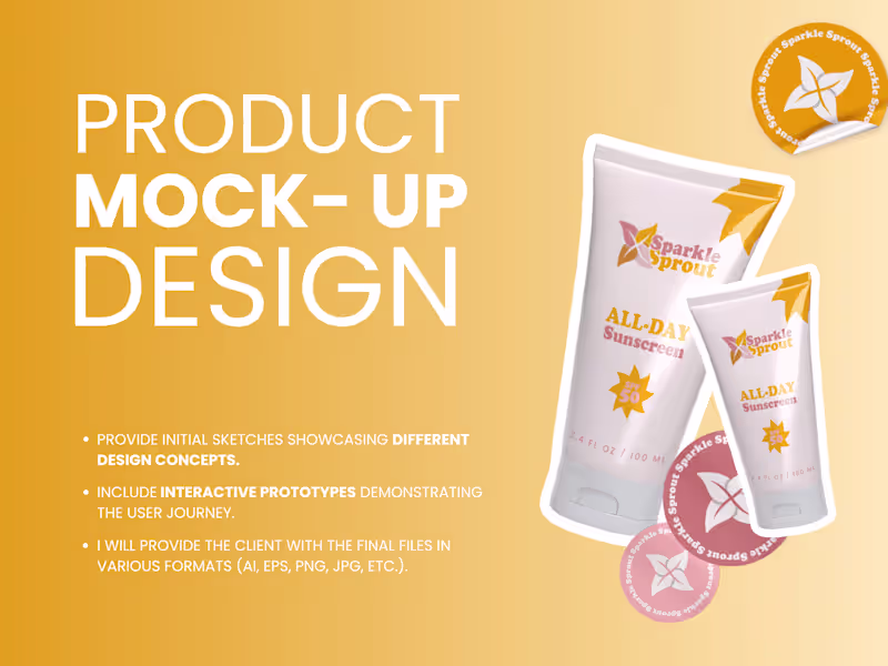 Cover image for Mock-up Products Services