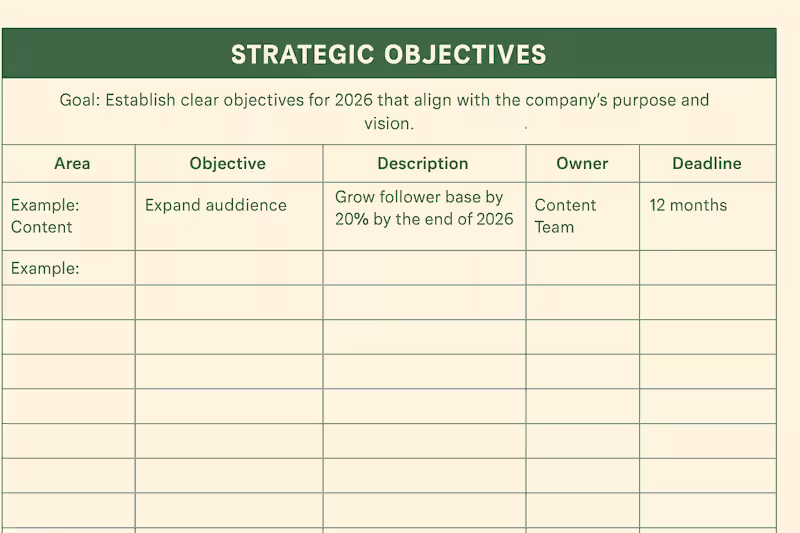 Cover image for One of the tools I use when planning the next year is a simp...