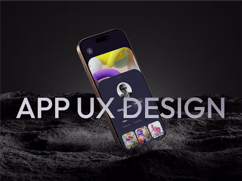 Cover image for Сutting edge UX/UI design for your mobile or web app