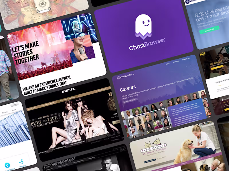 Cover image for Web UI/UX Design & Strategy