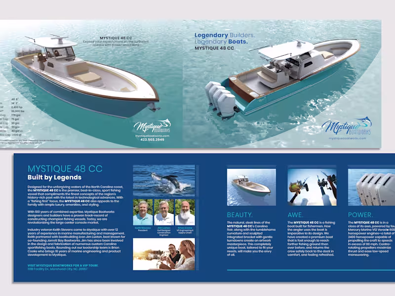 Cover image for Clean, Sophisticated Brochure Design