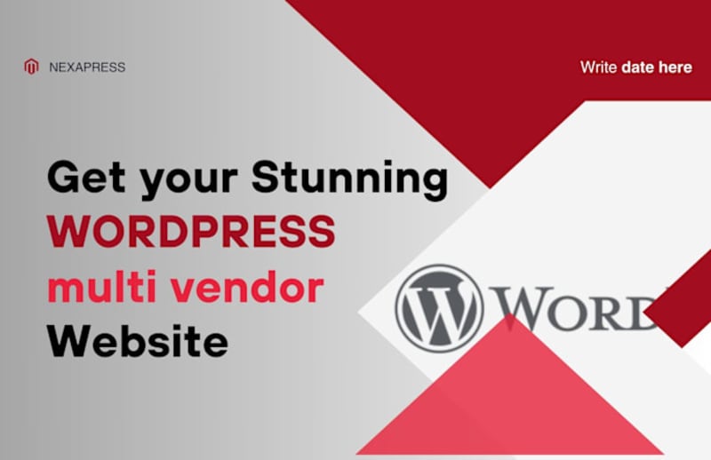 Cover image for I will design a professional wordpress multivendor website desi…