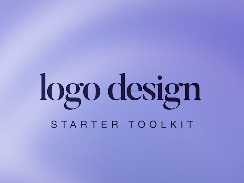 Cover image for Logo Design & Starter Toolkit