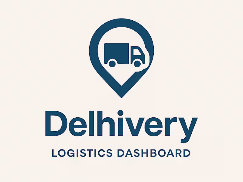 Cover image for Delhivery Logistics - Power BI Project
