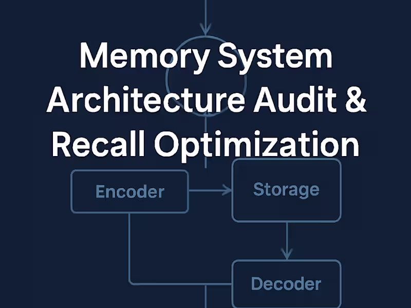 Cover image for Memory System Architecture Audit & Recall Optimization