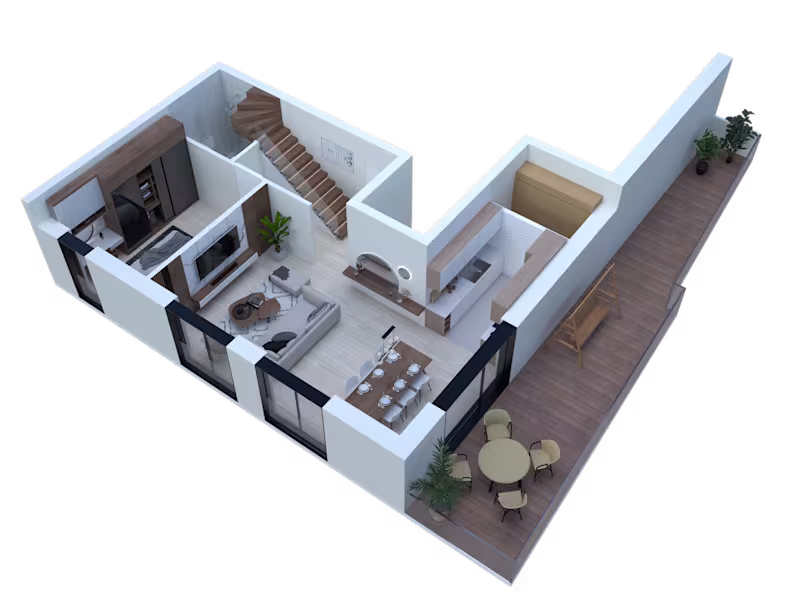 Cover image for Will make outstanding 3D floor plans apartment