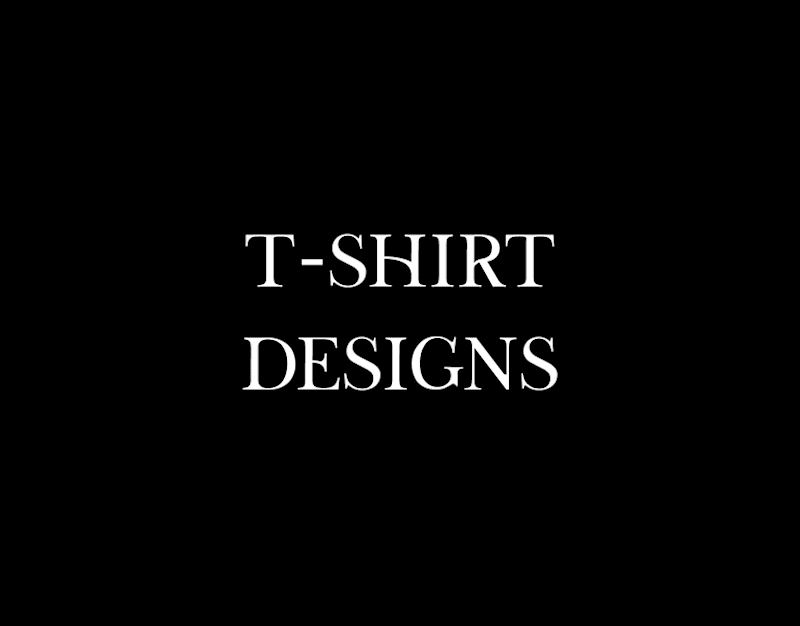 Cover image for T-Shirt Designs