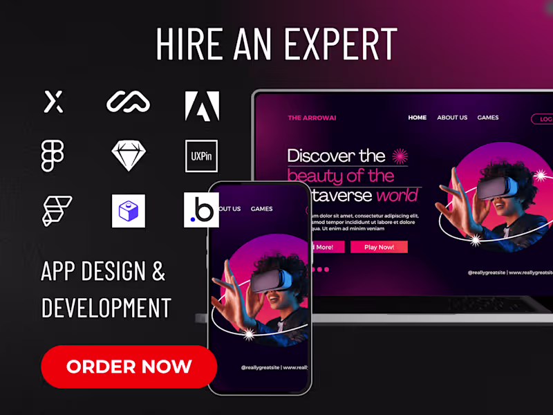 Cover image for Mobile and Web App Design and Development - Flutterflow & Bubble