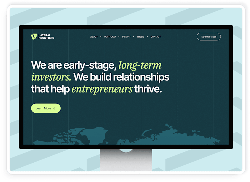 Cover image for Lateral Frontiers Website Redesign