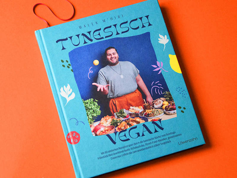 Cover image for Book Design – Tunesisch Vegan 