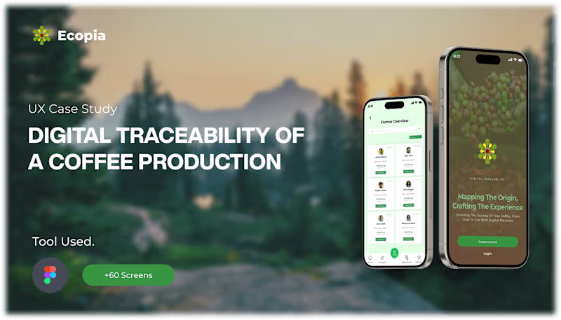 Cover image for Ecopia - Digital Farm Product Traceability App