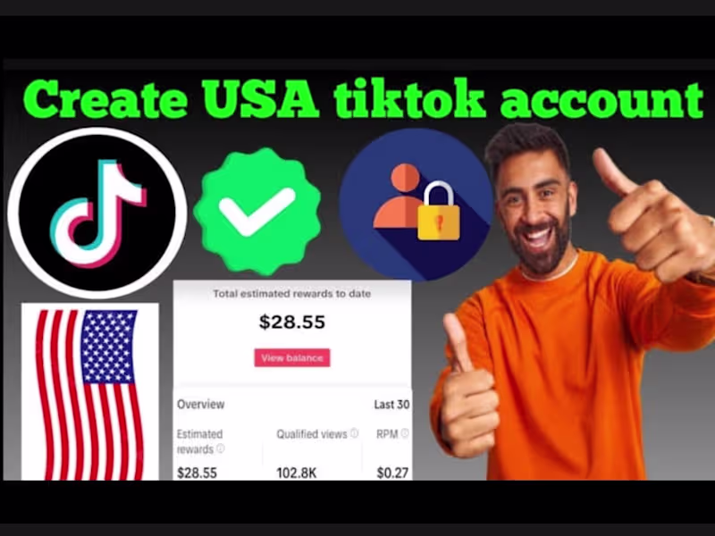 Cover image for TikTok USA Account Creater 