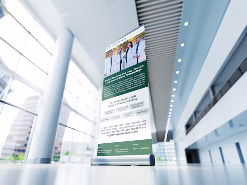 Cover image for Virginia Lung | Ads, Print and Social