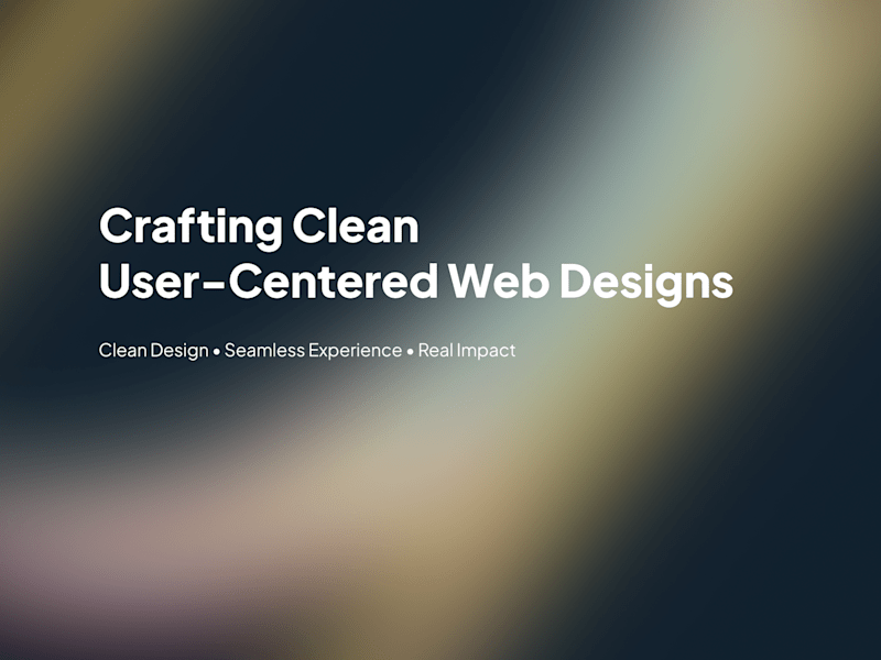 Cover image for Crafting Engaging, User-Centered Web Designs That Drive Impact