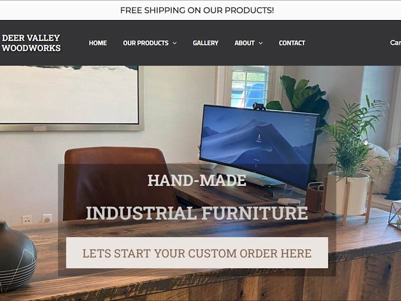 Cover image for Reclaimed Barn Wood Furniture | Deer Valley Woodworks