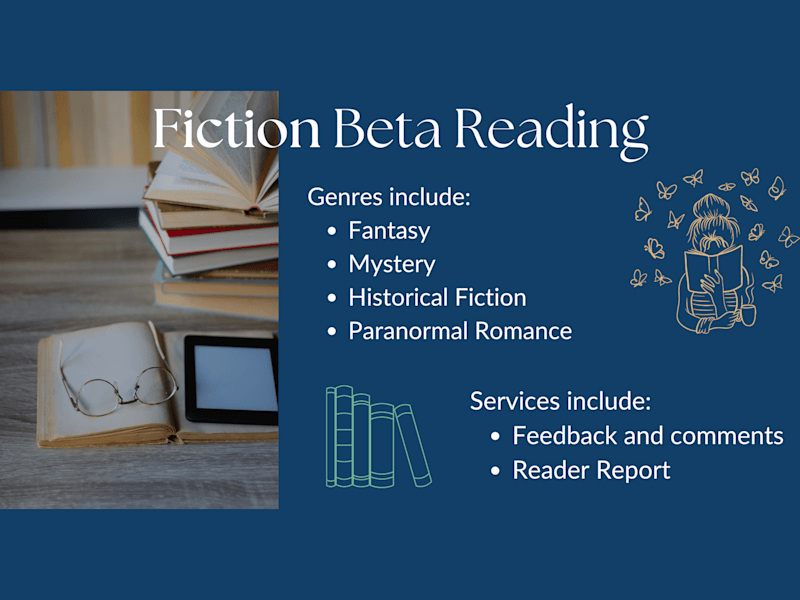 Cover image for Beta Reading Service for Novels