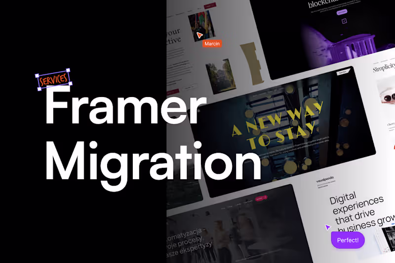 Cover image for Framer / Migration