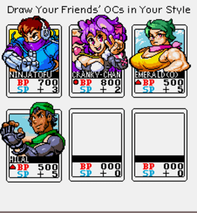 Cover image for Pixel Your Friends' OCs 