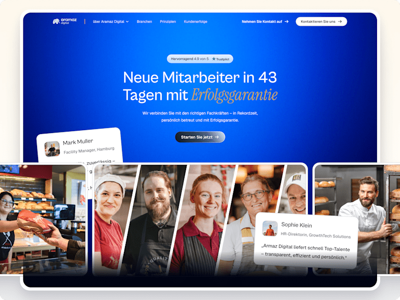 Cover image for Aramaz Digital • Redesign for clarity and conversion