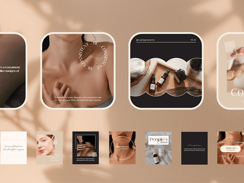 Cover image for ♥︎ Skincare Brand | Content kit ♥︎