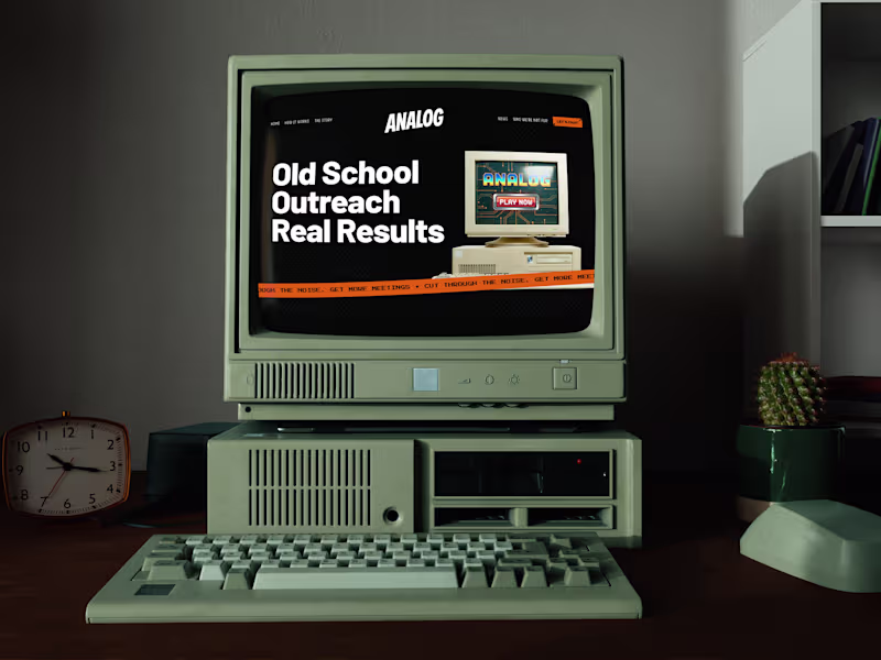 Cover image for Analog Marketing Rebranding & Website Redesign