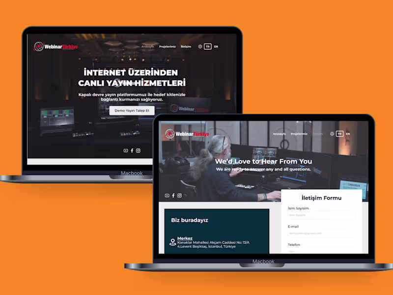 Cover image for Duse Kenc | UX Portfolio - Webinar Turkey