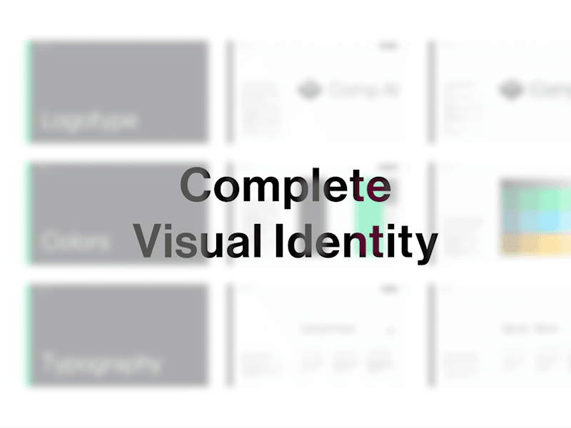 Cover image for Complete Visual Identity for your Company