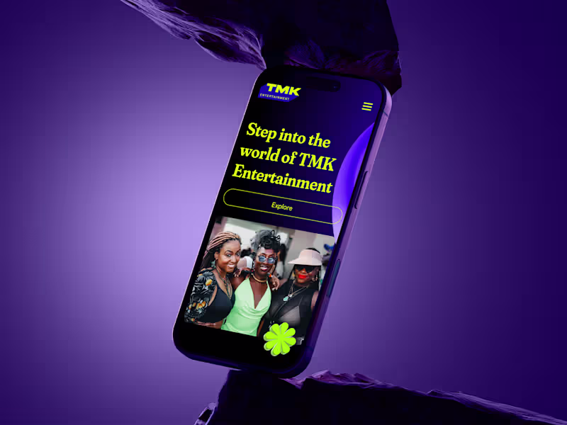 Cover image for TMK Entertainment Figma to WordPress Development