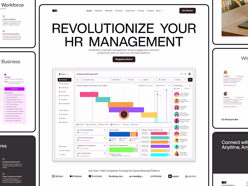Cover image for High Converting SaaS Landing Page UI Design