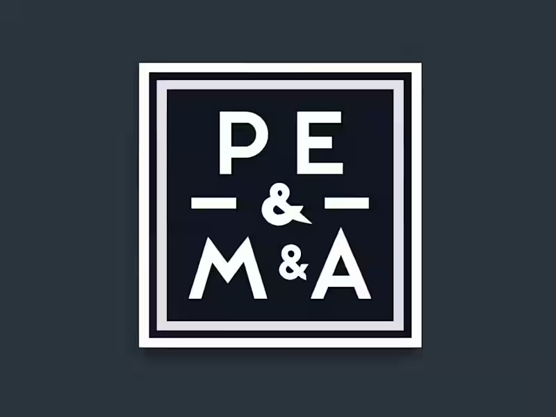 Cover image for Private Equity M&A Advisor and Value Creator