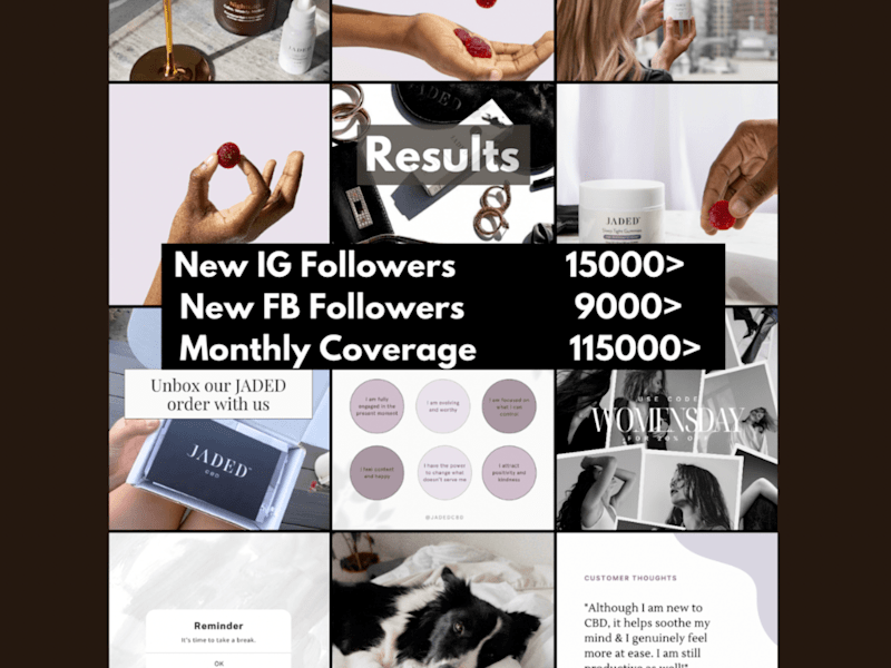 Cover image for Jaded CBD Boosting Engagement and Brand Awareness
