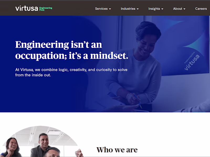 Cover image for Virtusa | Digital Innovation Engineering