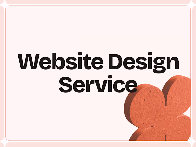 Cover image for 🖥 Website Design