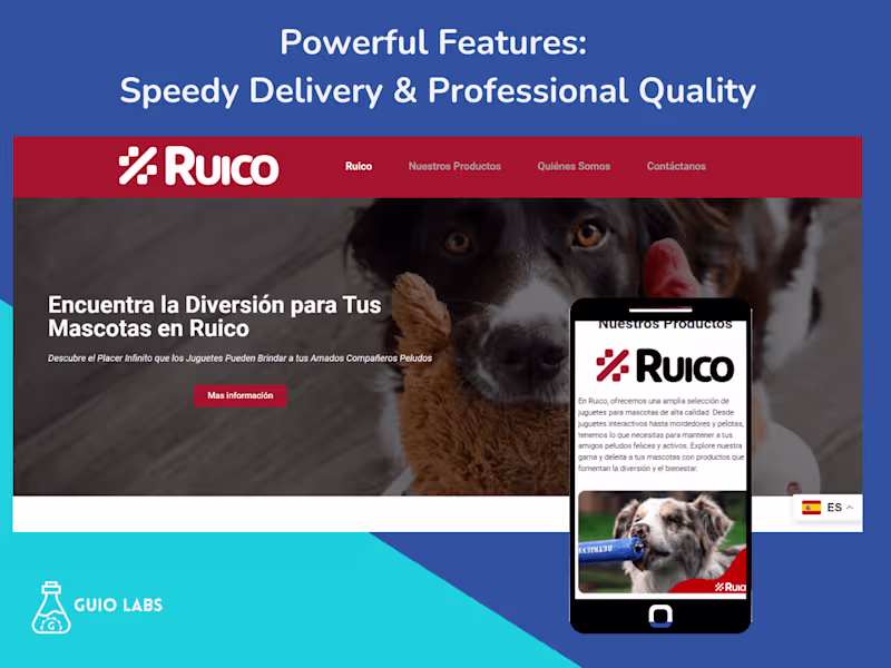 Cover image for Grupo Ruico Pet Products