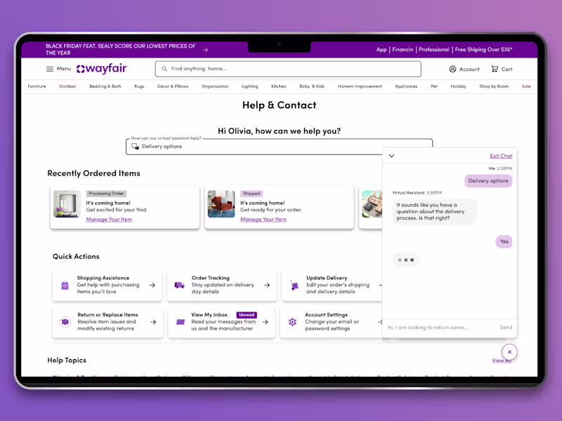 Cover image for Help & Contact: A one-stop support hub