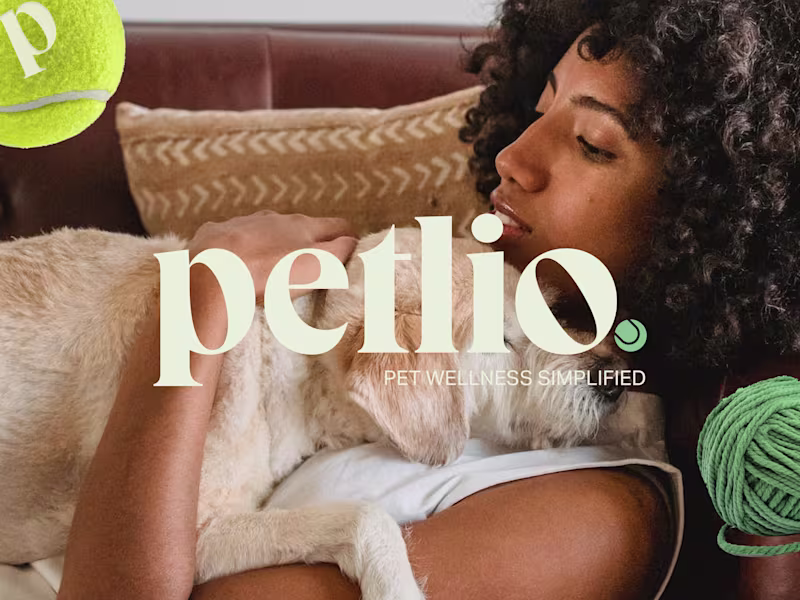 Cover image for 🐶 Petlio: Rebrand, Web & Packaging Design