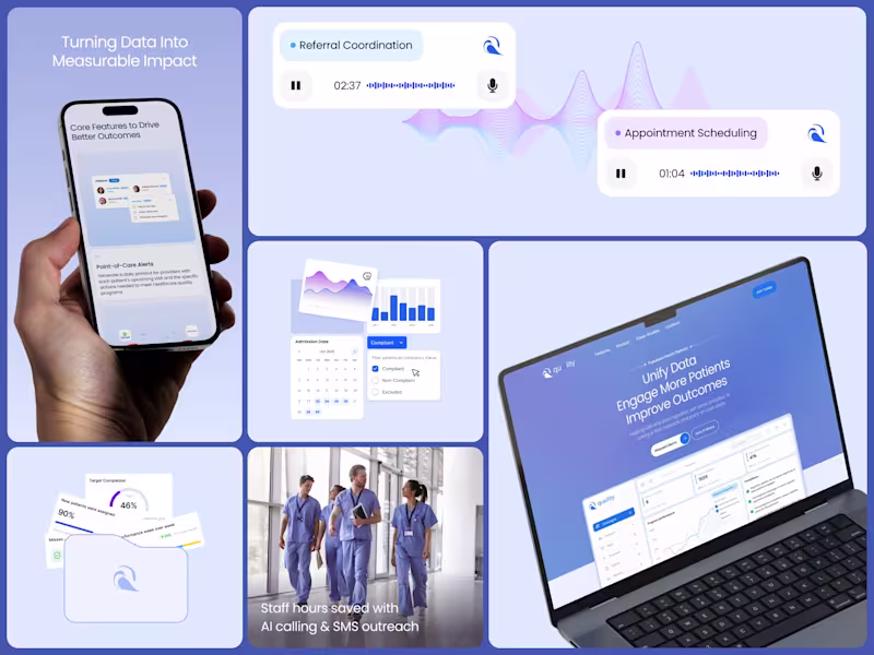 Cover image for Quaility — AI Health-Tech SaaS
