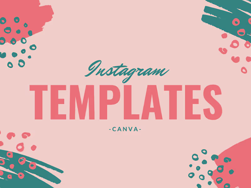 Cover image for Instagram Canva Templates