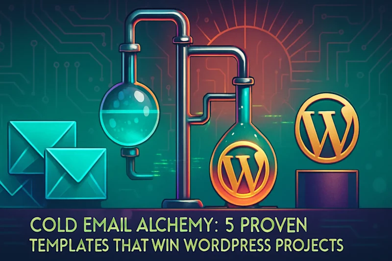 Cover image for Cold Email Alchemy: 5 Proven Templates That Win WordPress Projects