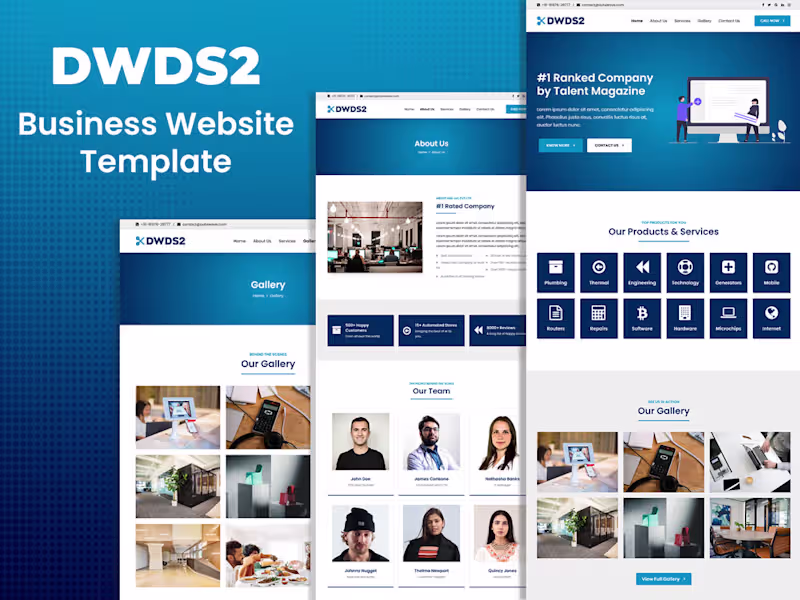 Cover image for Business Website 